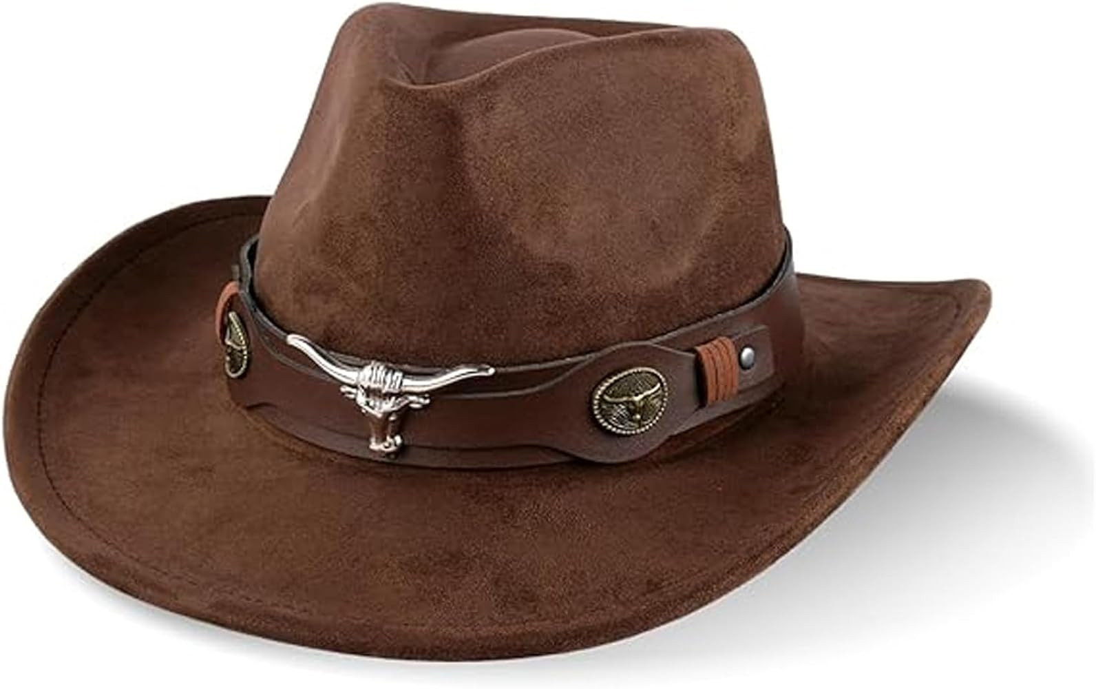 Adjustable Cowboy Hat for Men and Women Wide Brim Denim Hat Soft Comfortable Outdoor Neutral Fash... | Amazon (US)