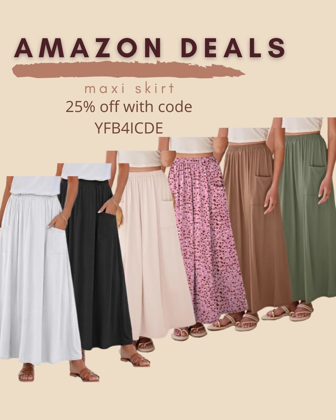 $15 ends 4/29

Amazon fashion
Amazon deals
Maxi skirt


#LTKSaleAlert