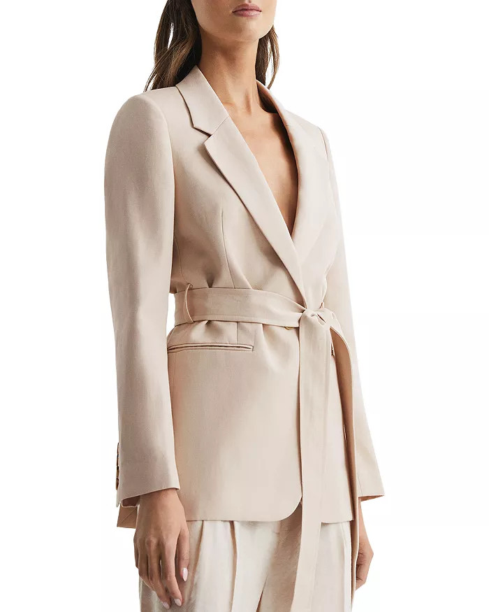 Lylah Belted Single Breasted Blazer | Bloomingdale's (US)
