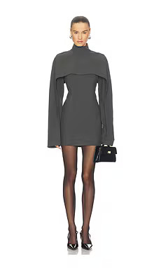 Camila Coelho Noeme Mini Dress in Grey from Revolve.com | Revolve Clothing (Global)