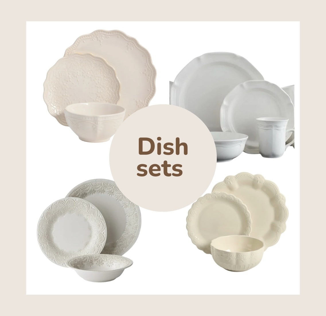 Beautiful Dish sets. #dishes #table #tablewear 

#LTKSaleAlert #LTKHome #LTKU