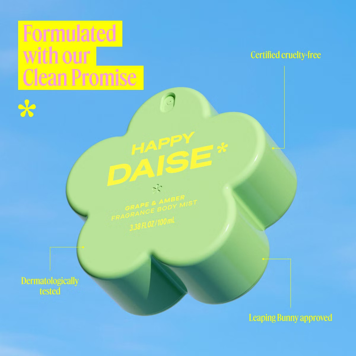 DAISE Happy Fragrance Women's Body Mist - 3.38 fl oz | Target