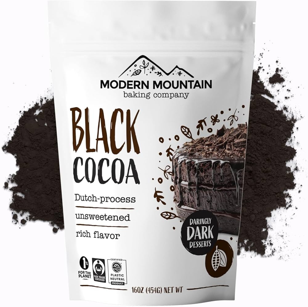 Black Cocoa Powder (1 lb) Bake the Darkest Chocolate Baked Goods, Achieve Rich Chocolate Flavor, ... | Amazon (US)