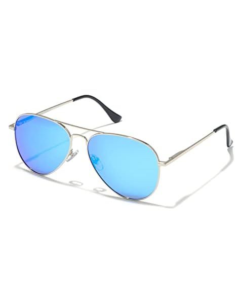 Xpectrum Retro Oversized Aviator Trendy Sunglasses Mens Womens Classic Square Metal Gold Sun Glas... | Amazon (US)
