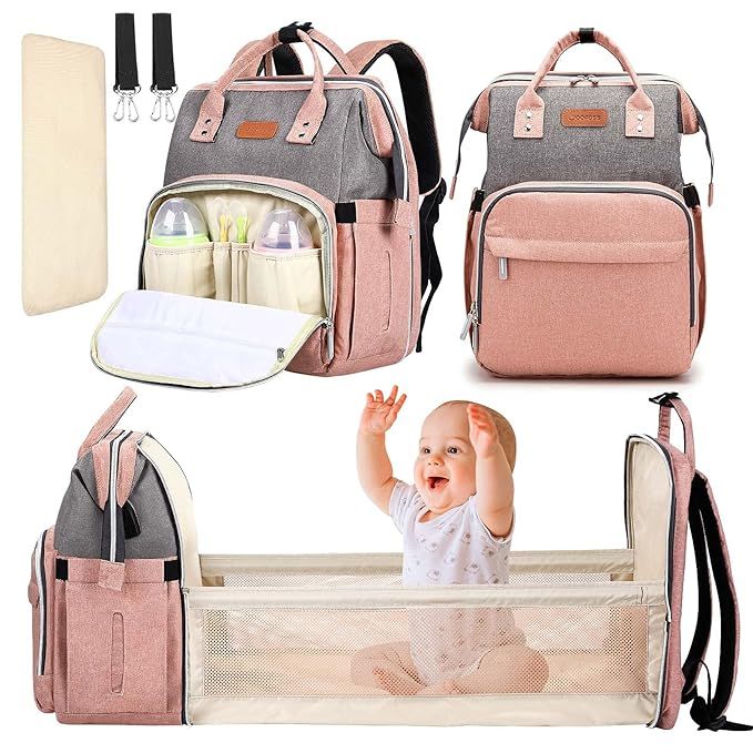 YOOFOSS Diaper Bag Backpack, Baby Nappy Changing Bags Multifunction Travel Back Pack with Changin... | Amazon (US)