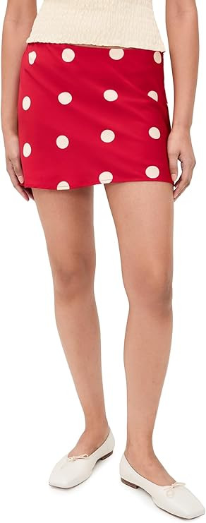 Bailey Rose Women's Polka Dot Miniskirt | Amazon (US)