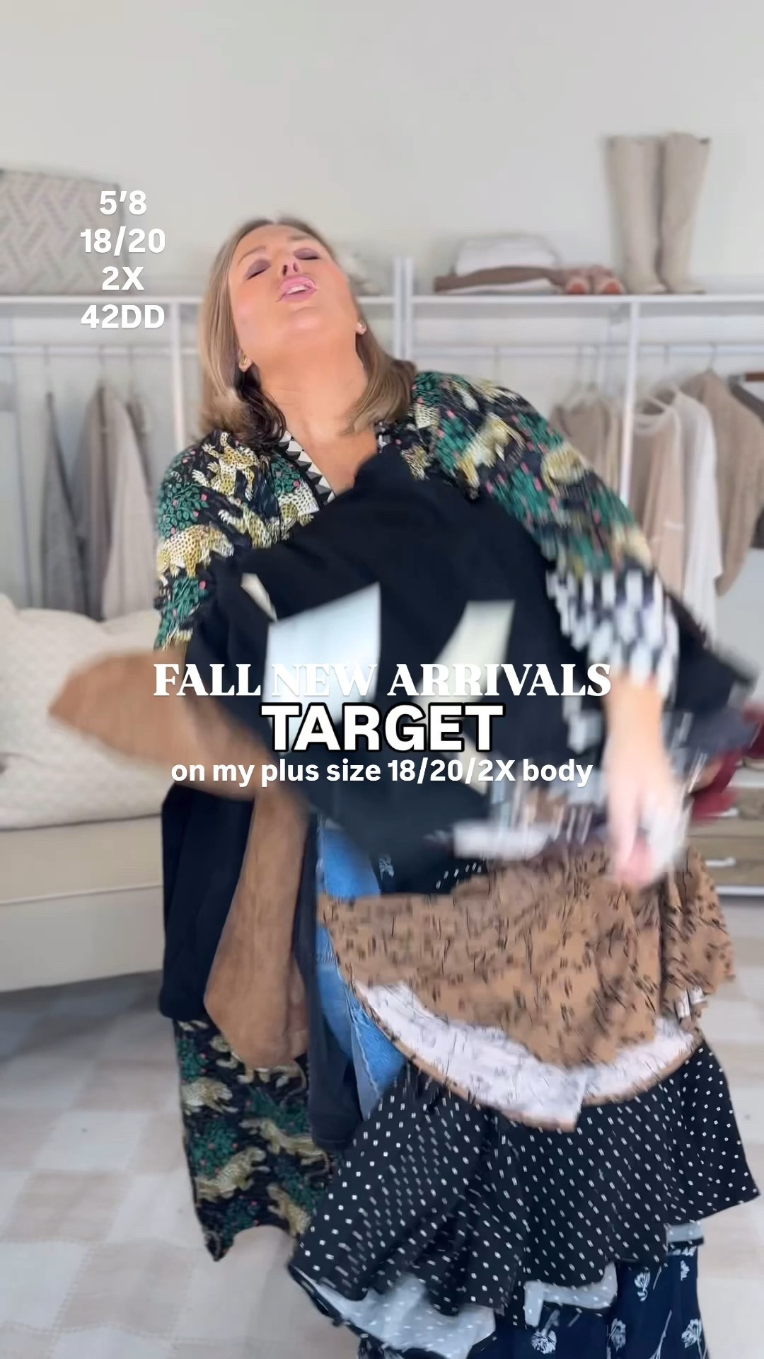 Target haul! 1. Wearing the 1X in the red top and 20 in the jeans! I got the 1X in the denim trench! 2. I’m wearing the 20, but could do the 18! If you’re in between, size down! Wearing a 2X in the striped top. 3. The blue floral dress is a 1X and it is still generous! The denim jacket is a 2X! 4. The brown dress is a 1X and runs generous! 5. The polka dot dress is a 1X! 6. The suede dress is a 2X! It is too big, so size down if you’re in between! 7. Wearing the 2X in the work pant, I probably could do the 1x! The top is a 1X as well! 8. Wearing the same 2X work pants, I sized down to a 1X in the striped top but I wouldn’t mind the 2X!

Plus size fashion, target haul, everyday outfit ideas, mom style, try on haul, trendy fashion, midsize fashion

#LTKMidsize #LTKOver40 #LTKPlusSize