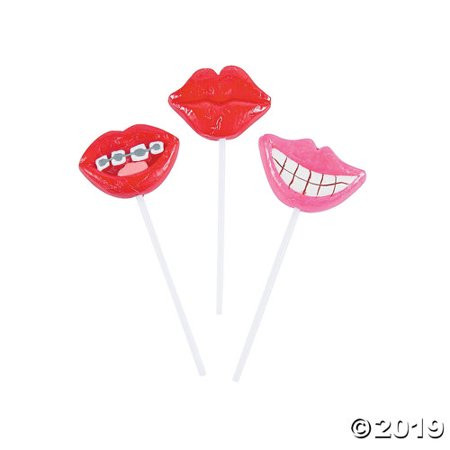 Valentine Lip Lollipops | Walmart (US)