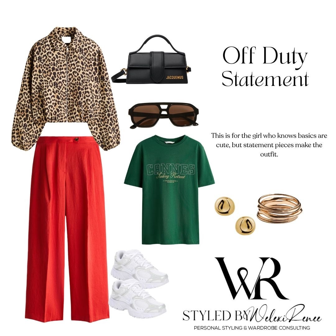 Off duty, but still making a statement!

#LTKootd
