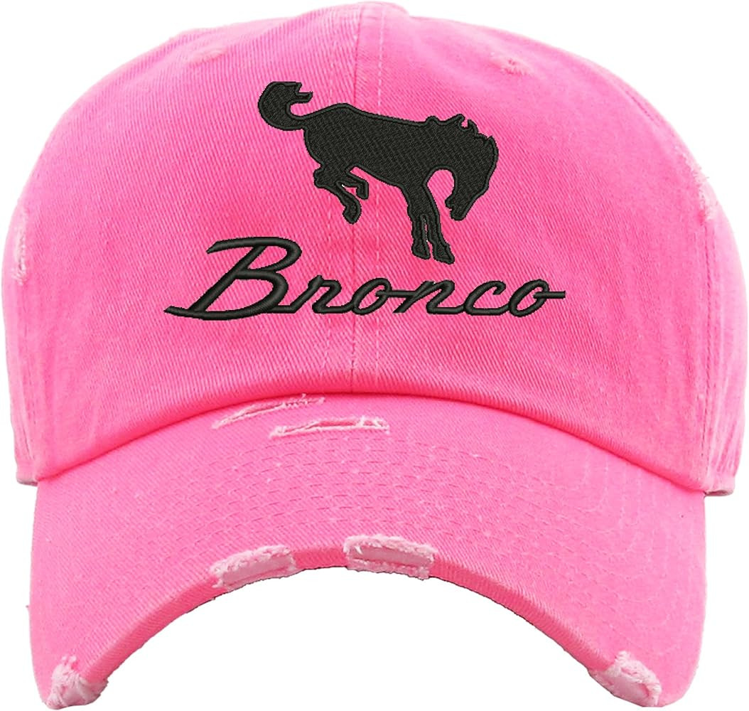 Bronco Dad Hat Vintage Car Lover Embroidered Adjustable Cap | Amazon (US)