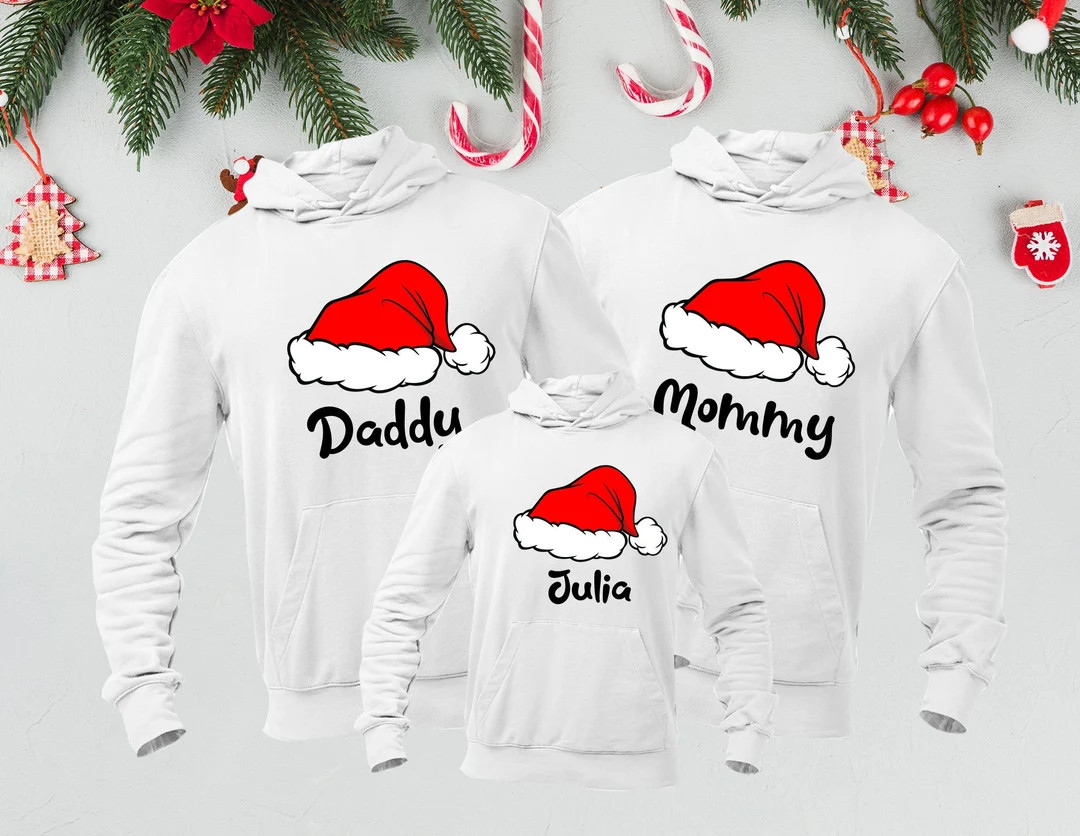 Family Matching Sweatshirts, Matching Hoodies, Family Outfits, Christmas Sweaters, Xmas Sweatshir... | Etsy (US)