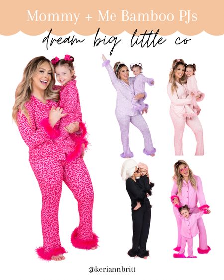 Mommy & Me Bamboo Pajamas with detachable feather cuffs 

Dream Big Little Co / Mom and me / family pajamas / bamboo pjs / mother daughter outfit / gifts for mom 

#LTKSaleAlert #LTKFamily #LTKFindsUnder100