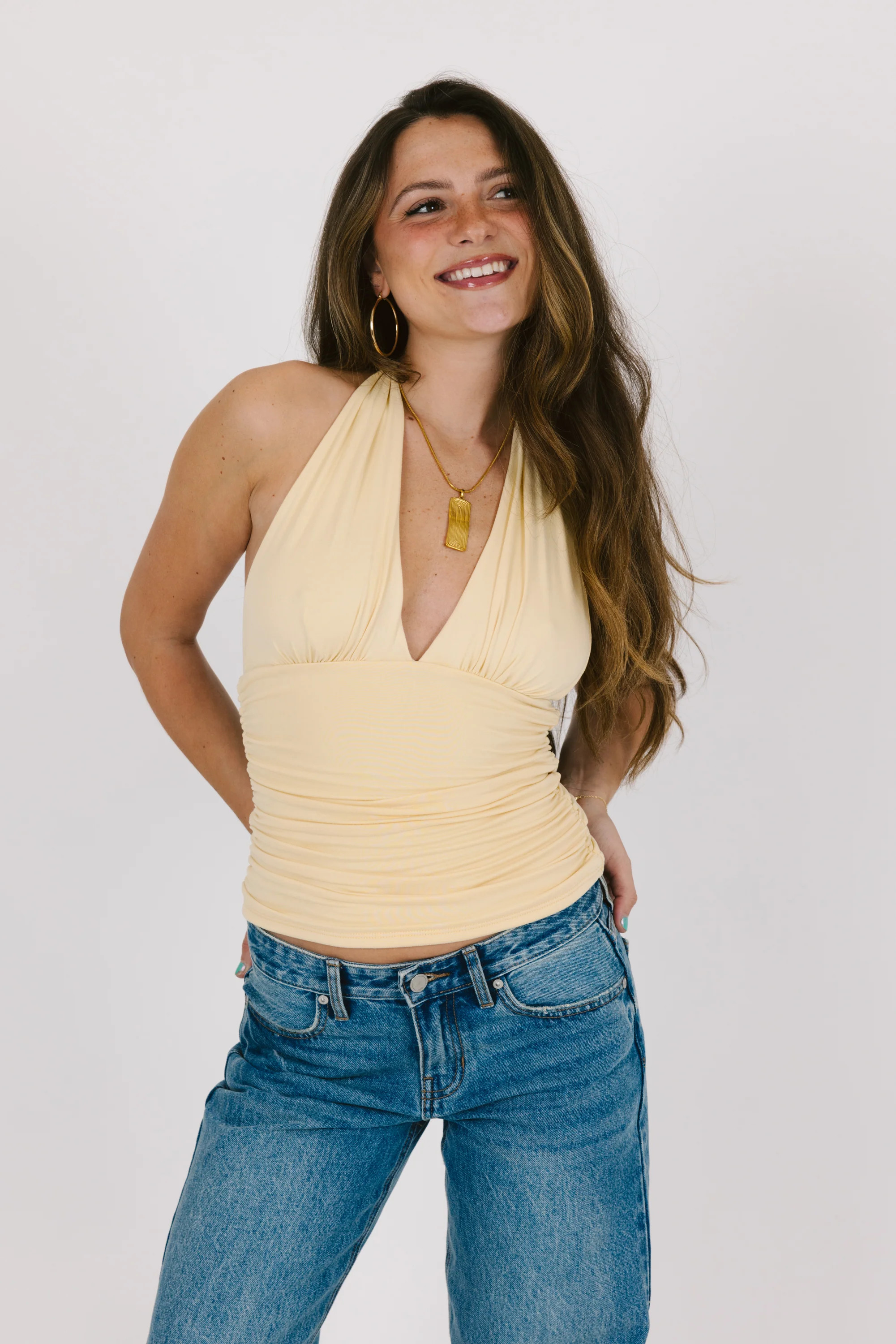 Cape May Halter Top | Grey Bandit