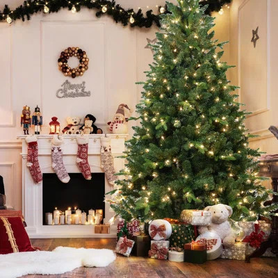 Lighted Artificial Christmas Tree - Stand Included | Birch Lane