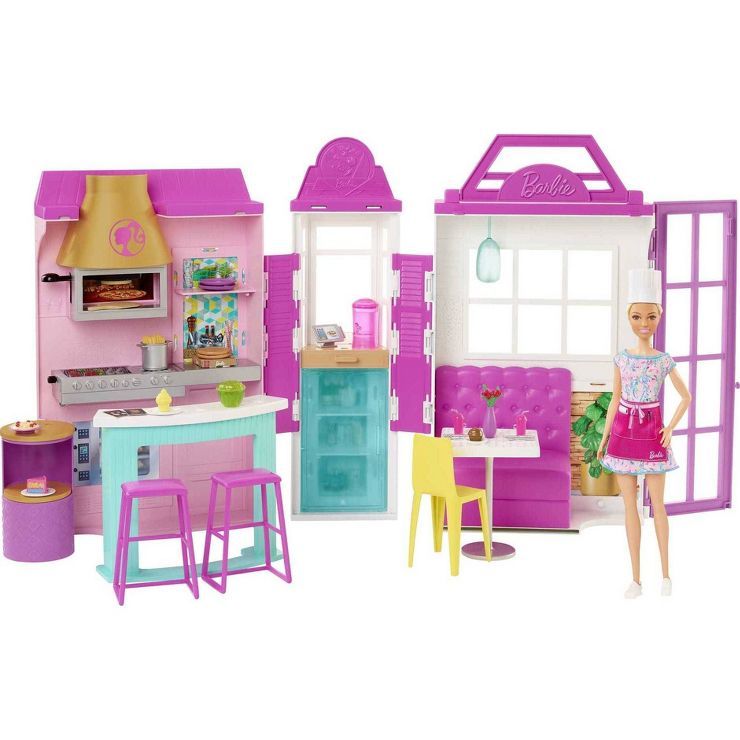 Barbie Cook 'n Grill Restaurant Playset | Target