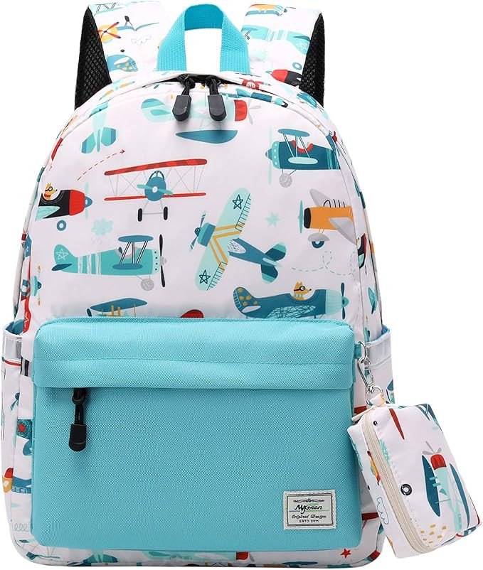 mygreen Toddler Backpack, Kids Backpack for Boys and Girls with Chest Strap | Amazon (US)