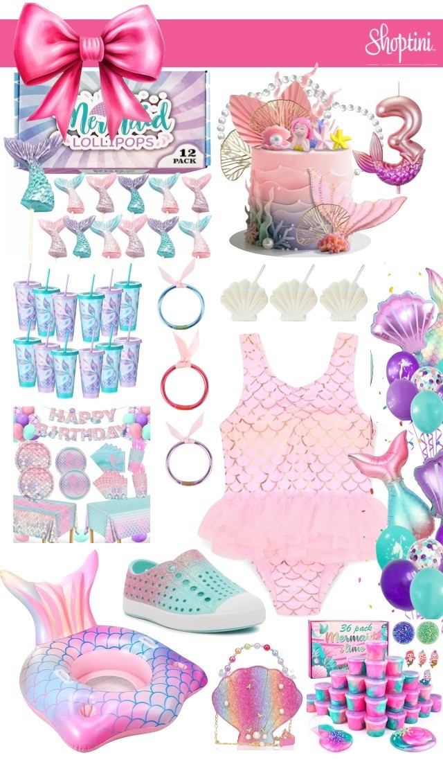 Little Girls Birthday Party Theme / Party Under the Sea Because I’m THREE! 

Mermaid party / pink mermaid 

#LTKFindsUnder50 #LTKKids #LTKParties