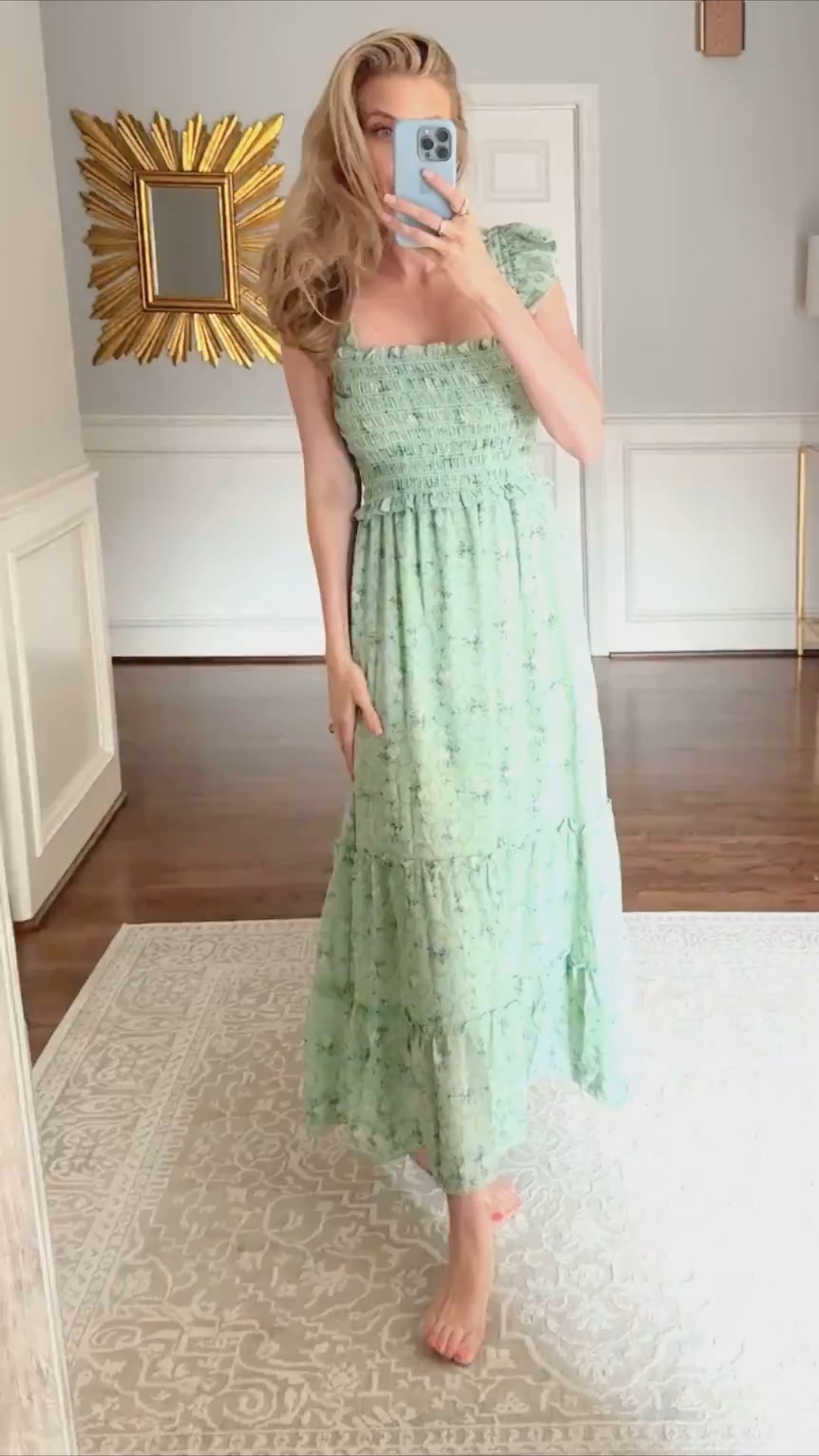 Cutest dress on major sale!! Over 80% off original price. I’m 5’7 wearing a size xsmall 