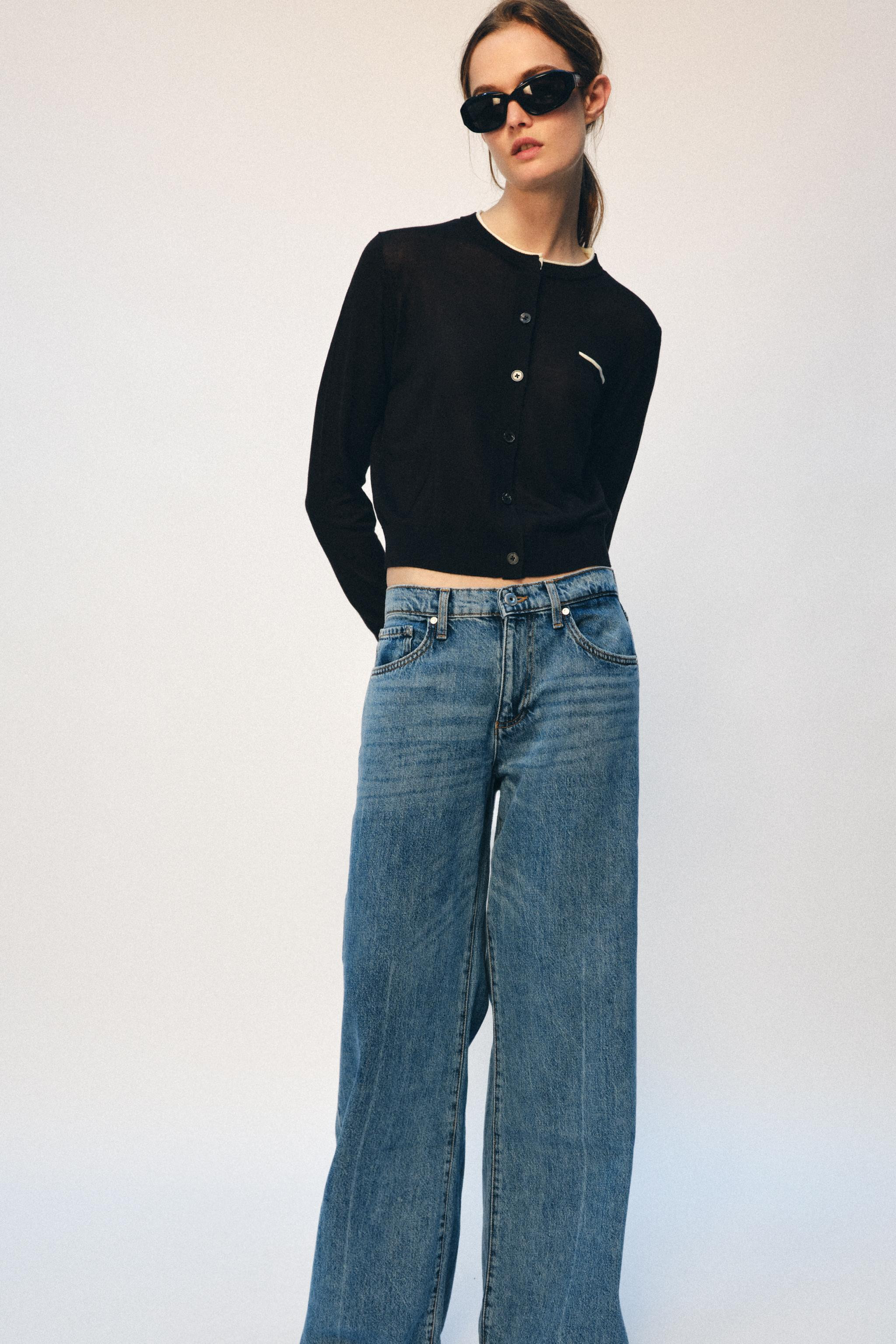 COMBINATION KNIT JACKET | Zara US