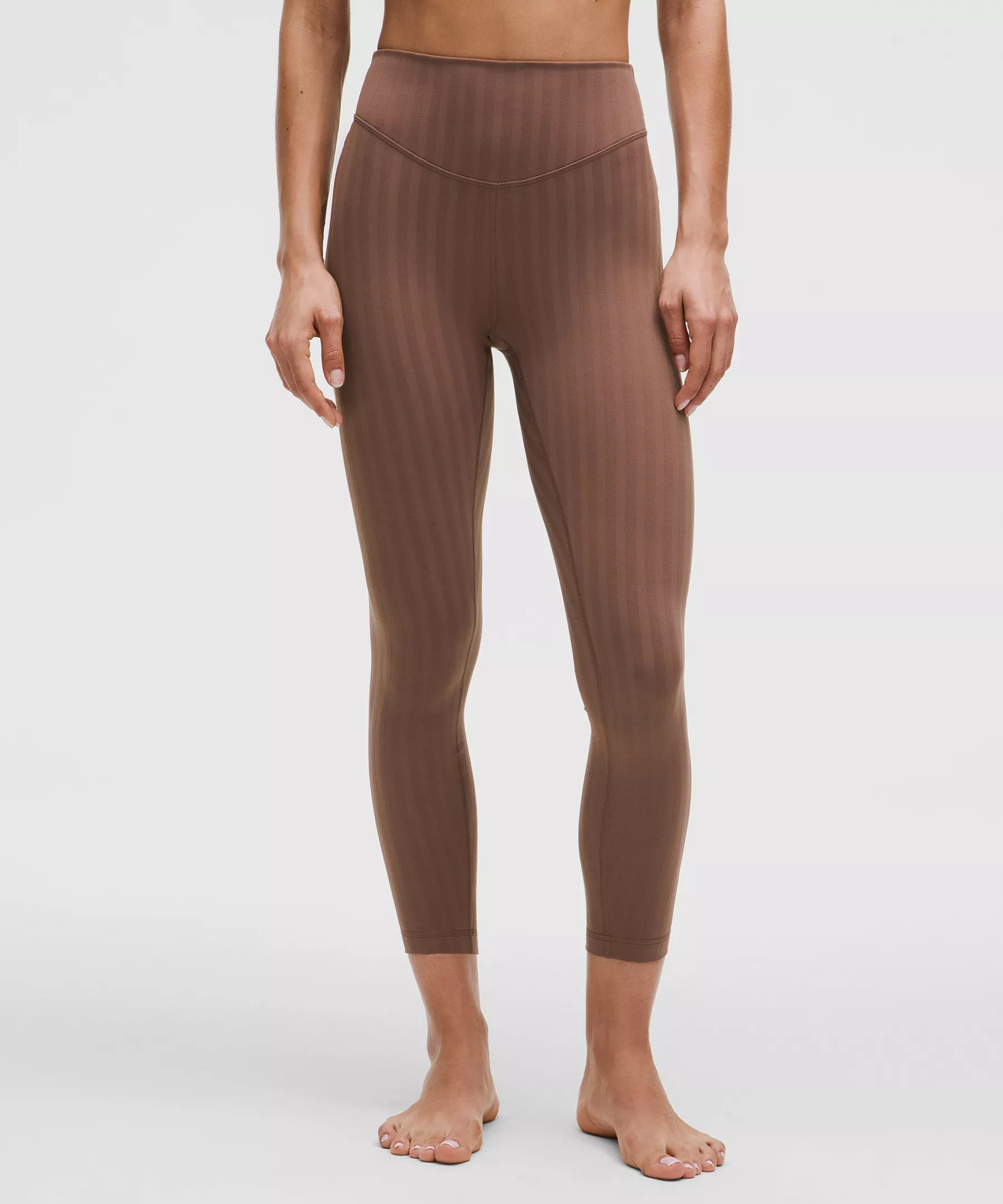Wunder Under High-Rise Tight 25" *Tonal Stripe | Women's Leggings/Tights | lululemon | Lululemon (US)