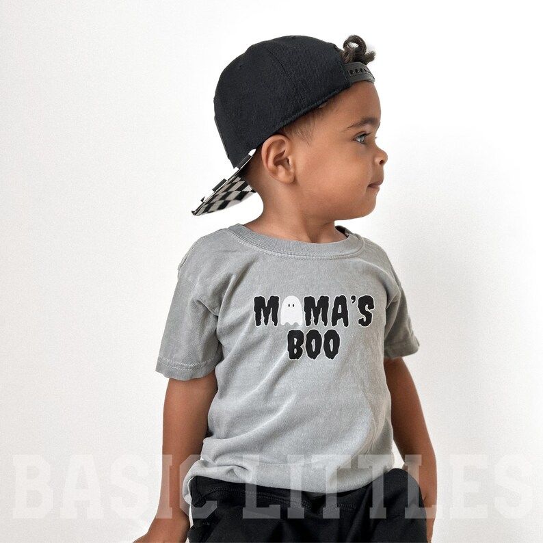 Toddler Mamas Boo Mamas Boo Tee Toddler Halloween Shirt - Etsy | Etsy (US)