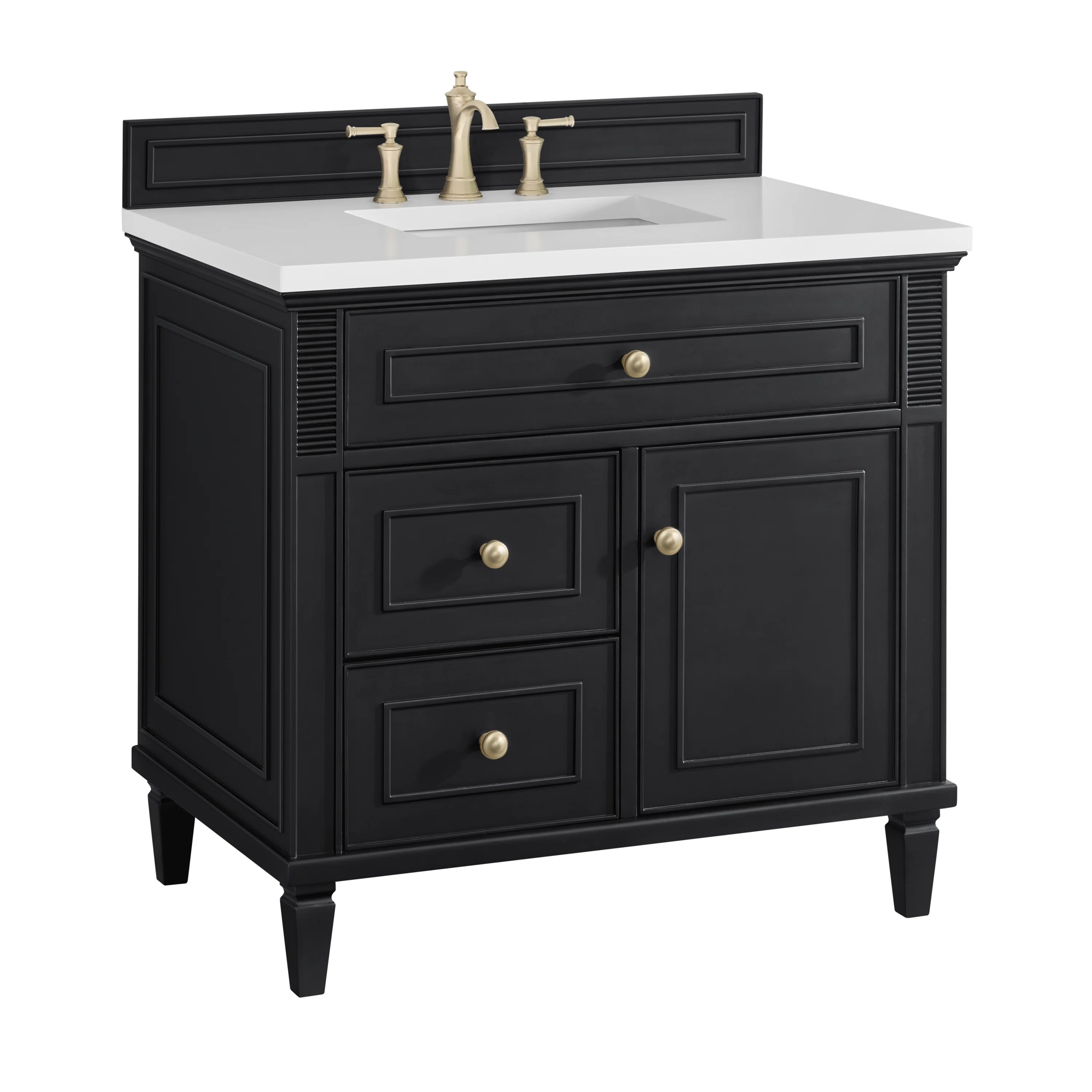 Lorelai 36'' Single Bathroom Vanity with Top | Wayfair North America