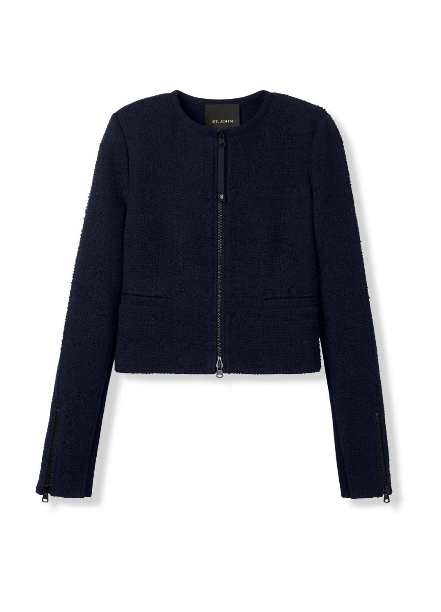 Knit Zip Jacket | St. John Knits