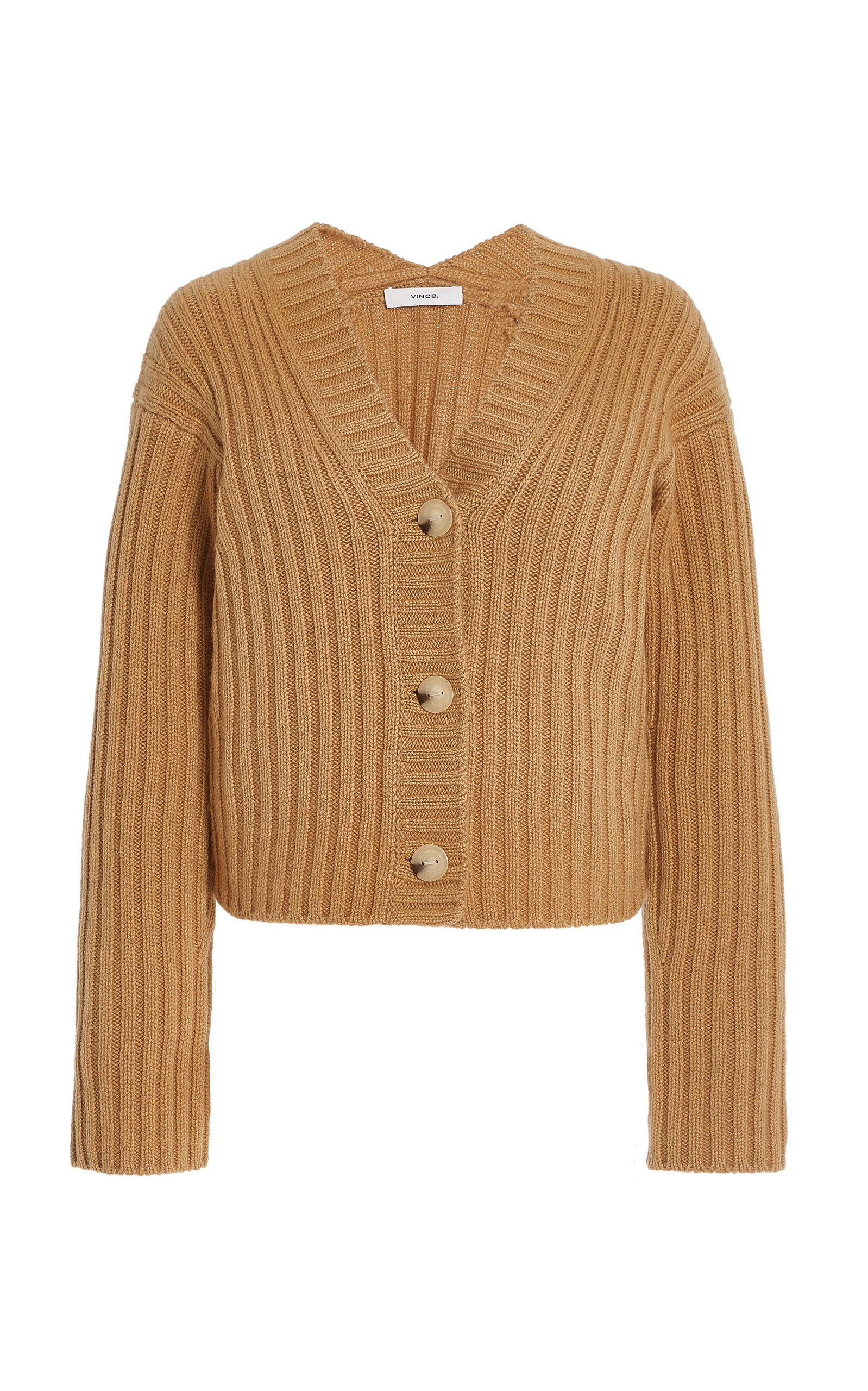 Ribbed-Knit Wool-Cashmere Cardigan | Moda Operandi (Global)