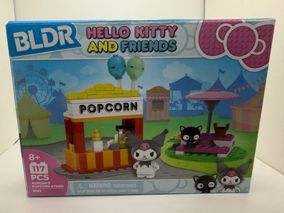 BLDR Hello Kitty and Friends - Kuromi’s Popcorn Stand - 117 PCS | eBay US