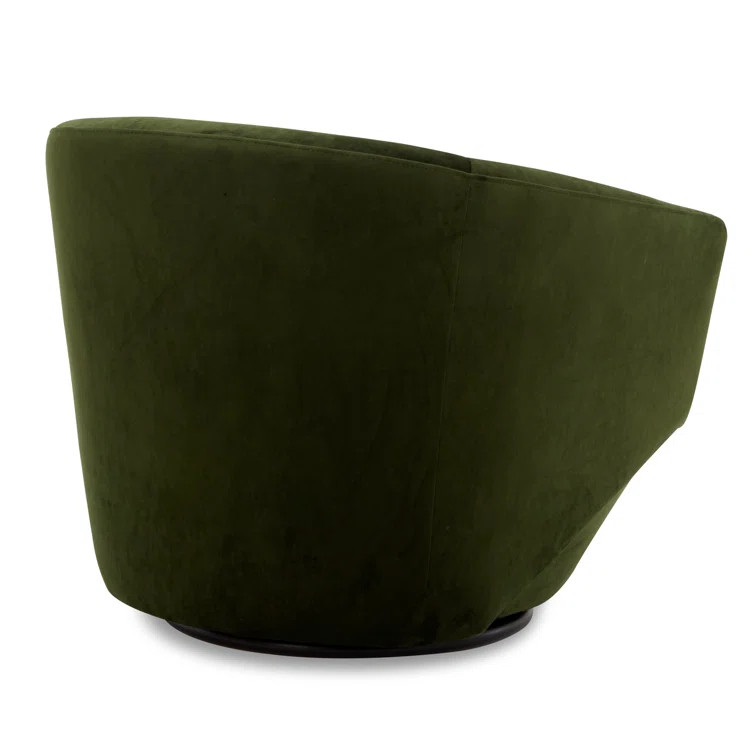 Nirupa Upholstered Swivel Club Chair | Wayfair North America