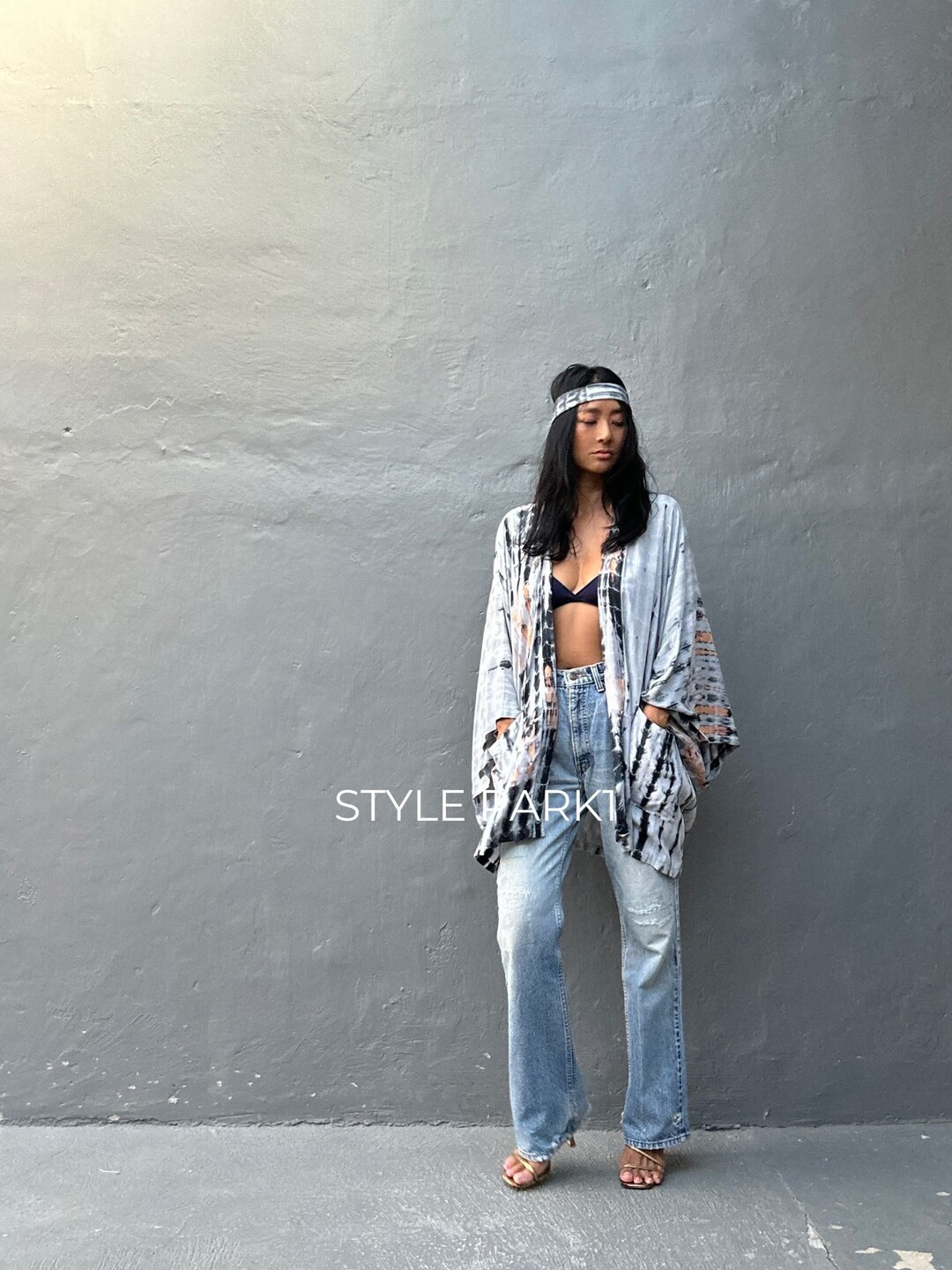 Lkp137/short Kimono, Robe, Summer,unisex Kimono,beach Cover Up - Etsy | Etsy (US)