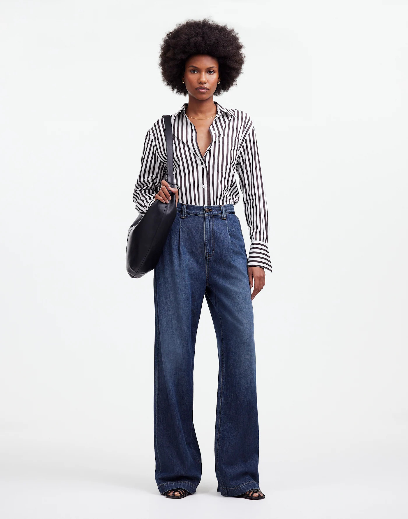 The Harlow Wide-Leg Jean: Airy Denim Edition | Madewell | Madewell