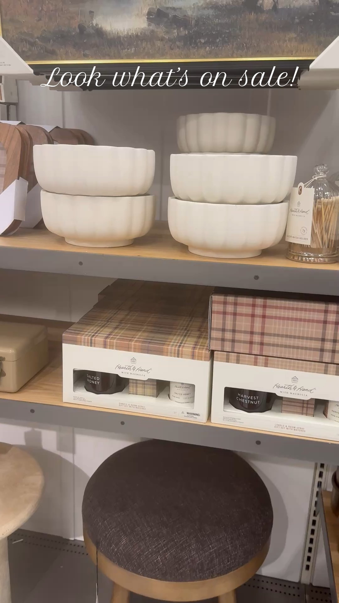 Scalloped candles from Target’s Hearth and Home on sale now! 

#LTKFallSale #LTKHome #LTKSeasonal