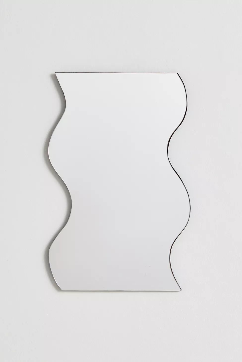 Frameless Squiggle Wall Mirror | Urban Outfitters (US and RoW)
