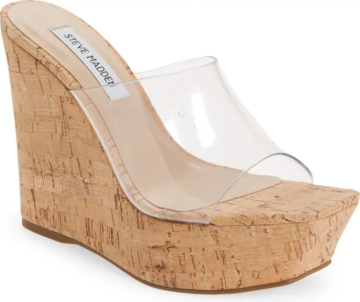 Steve Madden Barona Wedge Platform Slide Sandal | Nordstrom | Nordstrom