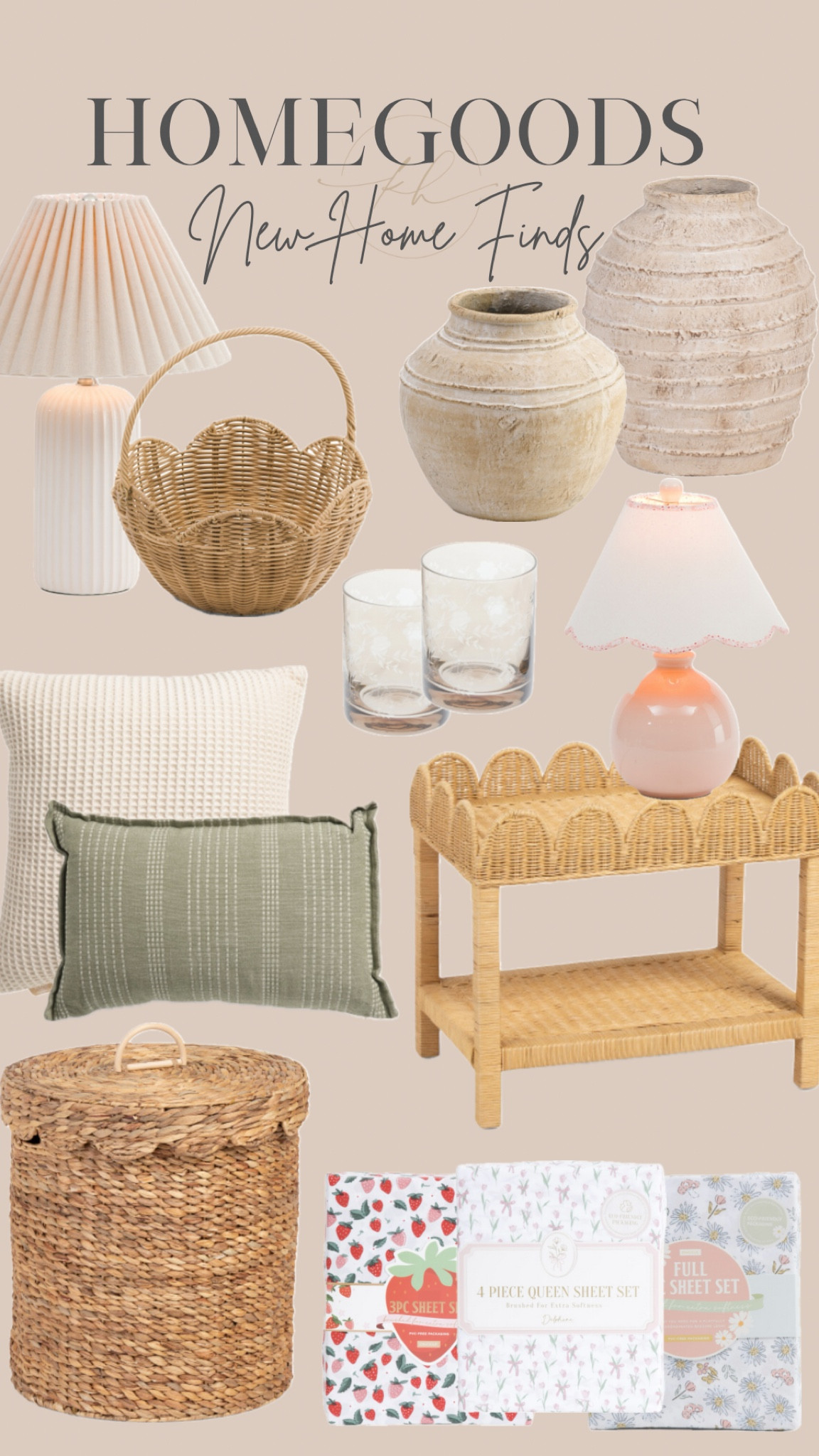 HomeGoods Spring Finds! 🤍🪴

#LTKKids #LTKHome