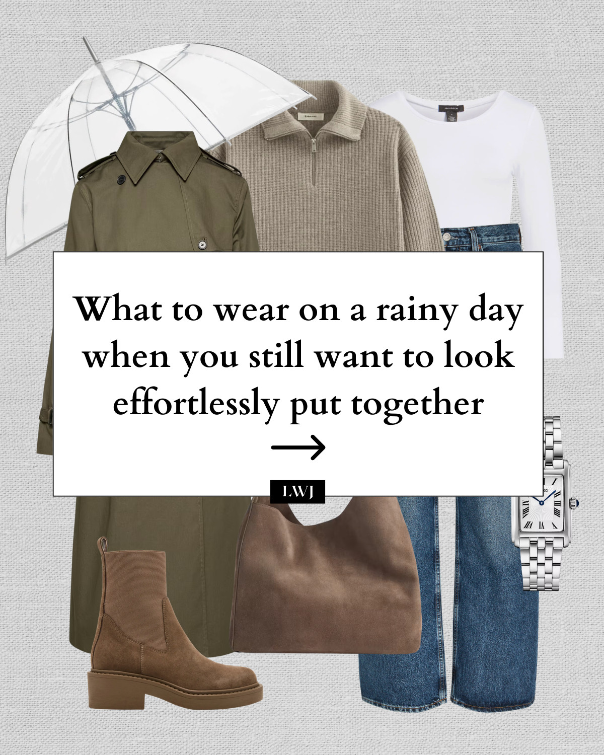 rainy day outfit inspo 

effortless style / spring style / trench coat / rain coat / jeans / matching set / lug sole boots / sneakers  

 

#LTKSeasonal