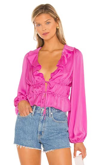 Aries Top in Pink | Revolve Clothing (Global)