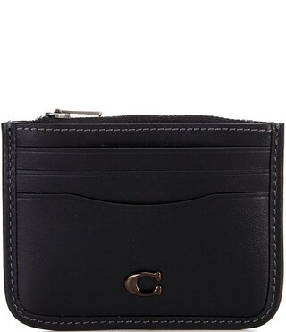 COACH Leather Zip Card Case | Dillard's | Dillard's