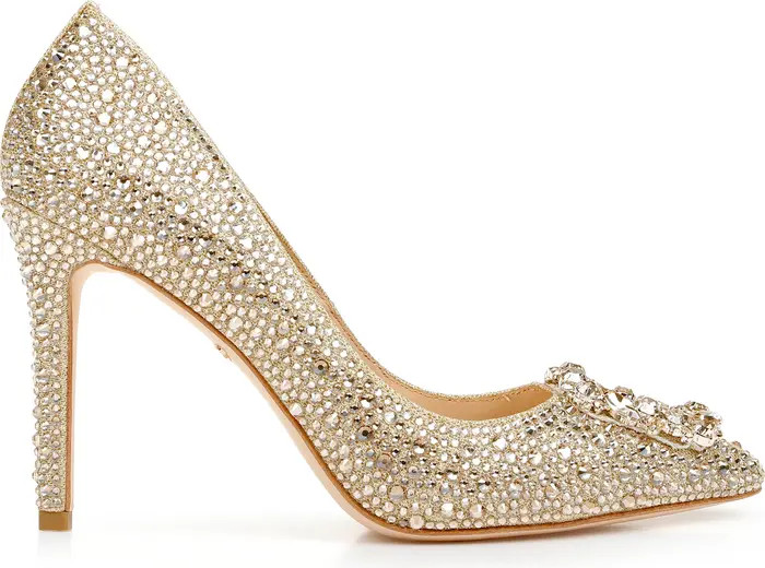 Badgley Mischka Collection Cher II Pointed Toe Pump (Women) | Nordstromrack | Nordstrom Rack