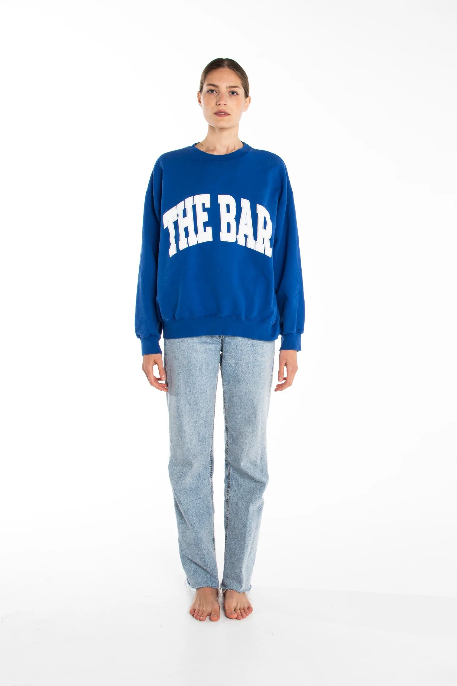 VARSITY SWEATSHIRT COBALT | The Bar