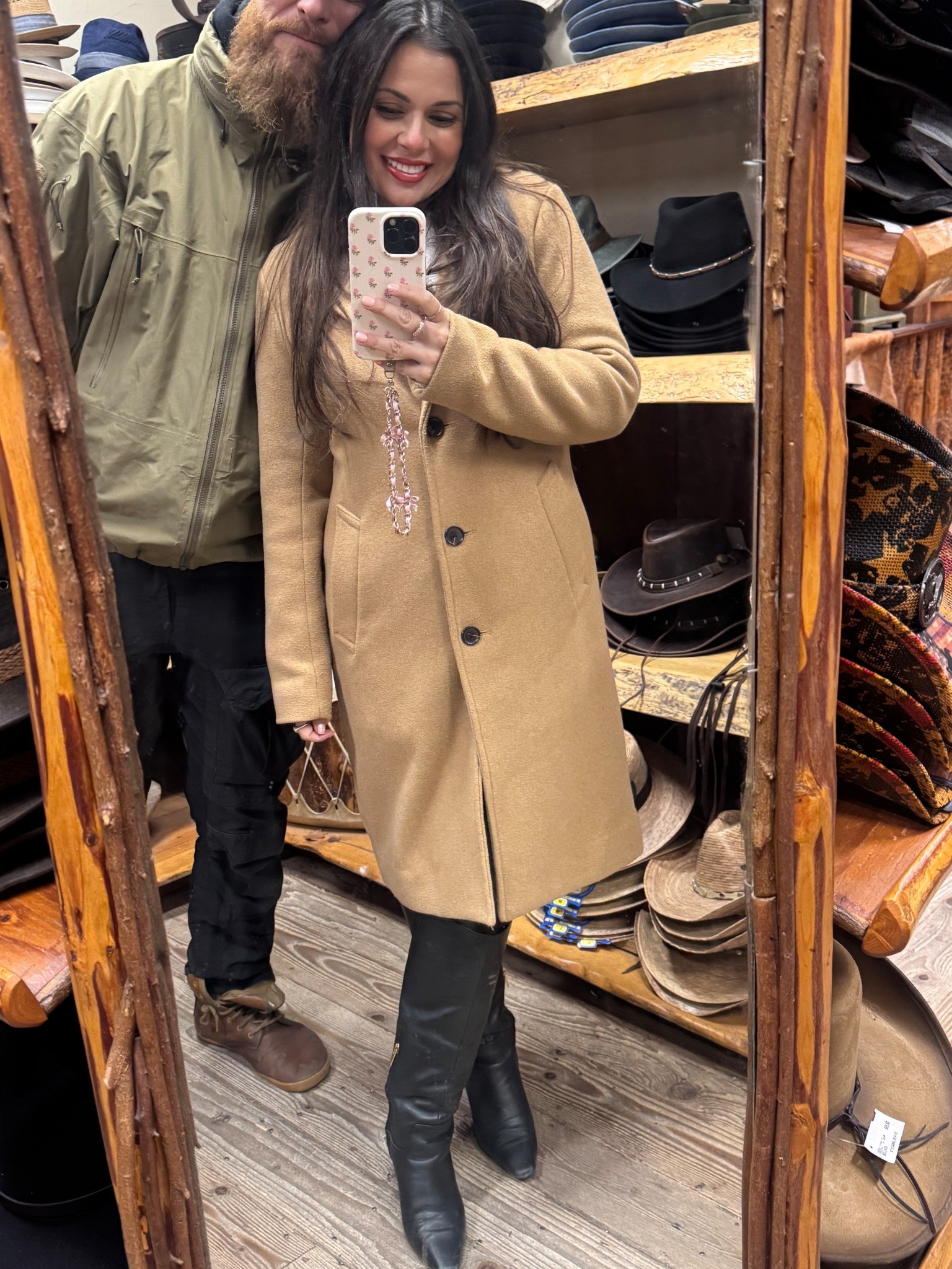 Winter coat 🧥 
Abercrombie coat
Wool coat 
Boots

#LTKCyberWeek #LTKootd #LTKGiftGuide