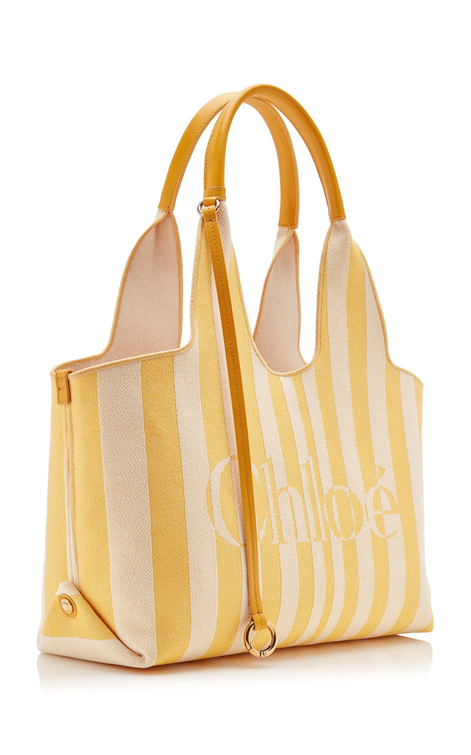 Chloé Striped Jacquard Tote Bag | Moda Operandi (Global)