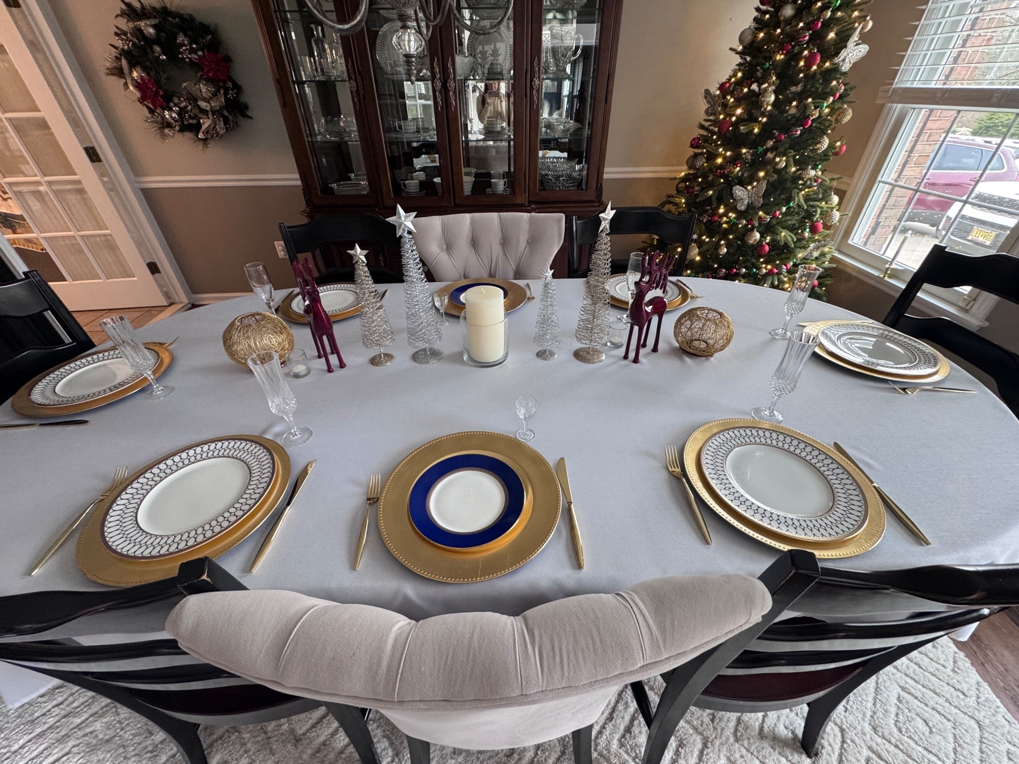 Holiday Tablescape ✨✨

#LTKHome #LTKSeasonal #LTKHoliday