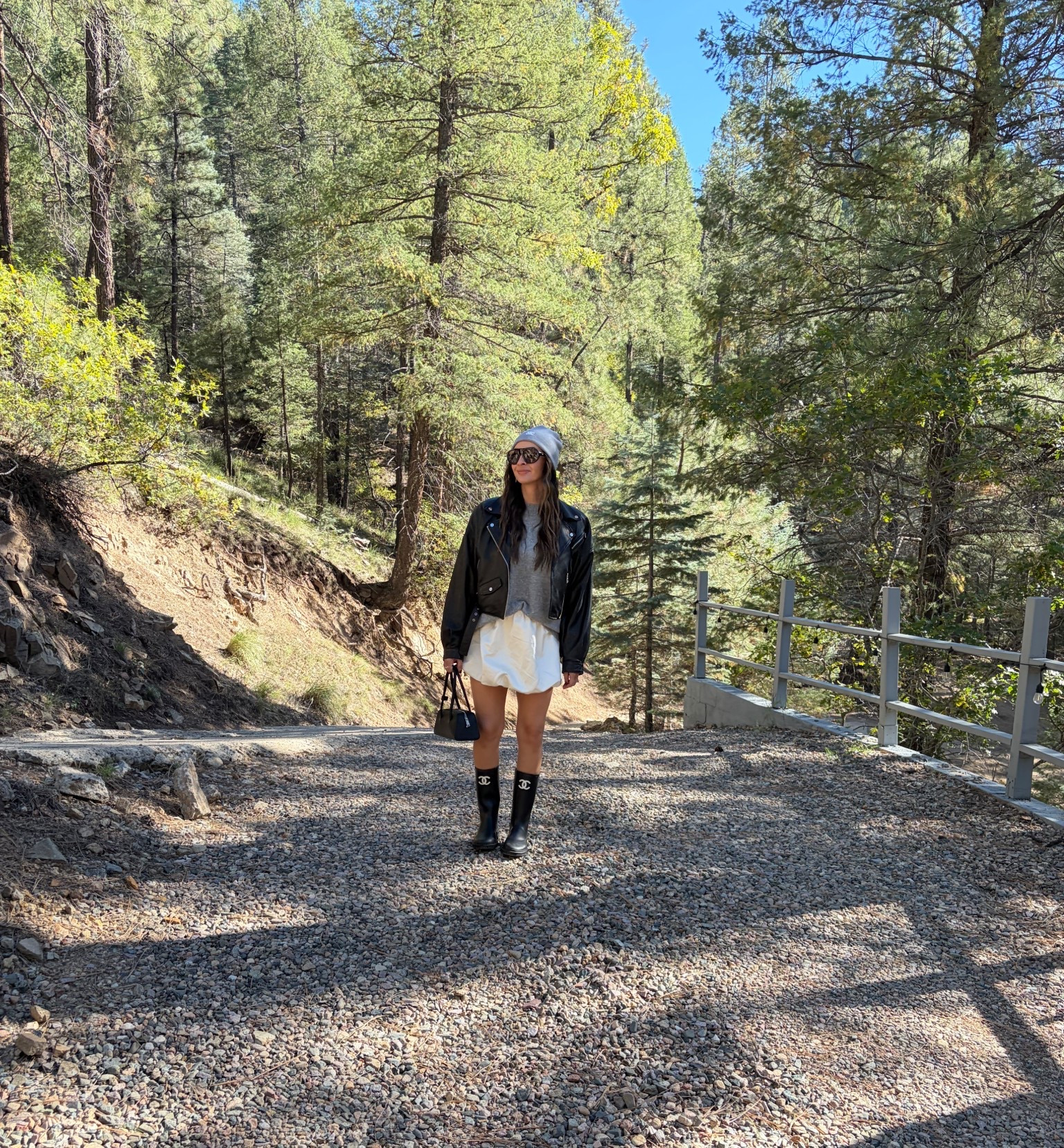 I love this time of year 🍂 🍁 
Sweater: small
Skirt: size 4 
Jacket: small 
Chanel: size 37. 

#LTKTravel #LTKStyleTip #LTKSeasonal