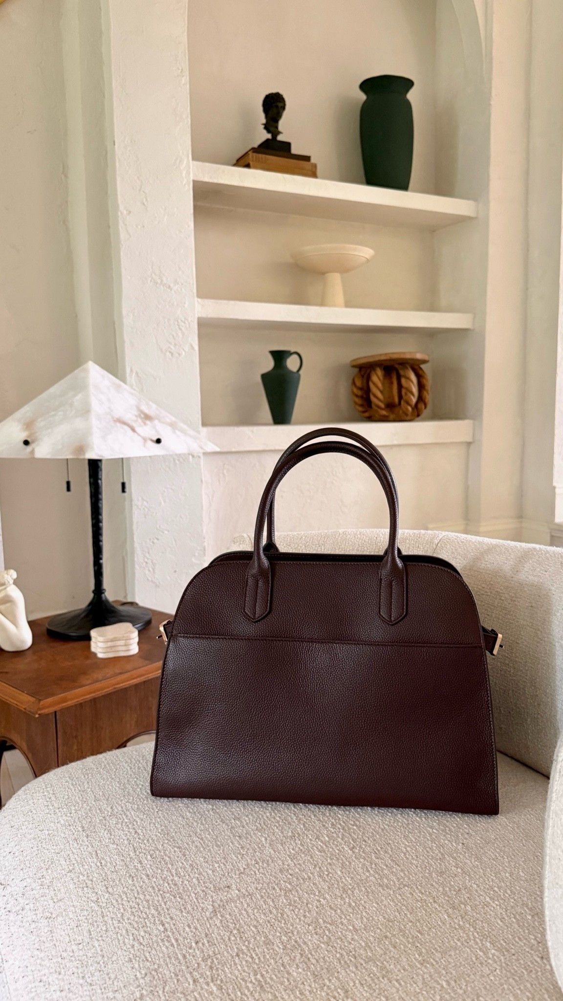 Such a great work, everyday and travel bag. The leather is substantial and scratch resistant. 

Also including a few more of my fall wishlist bags here 🍂

@Quince #quincepartner