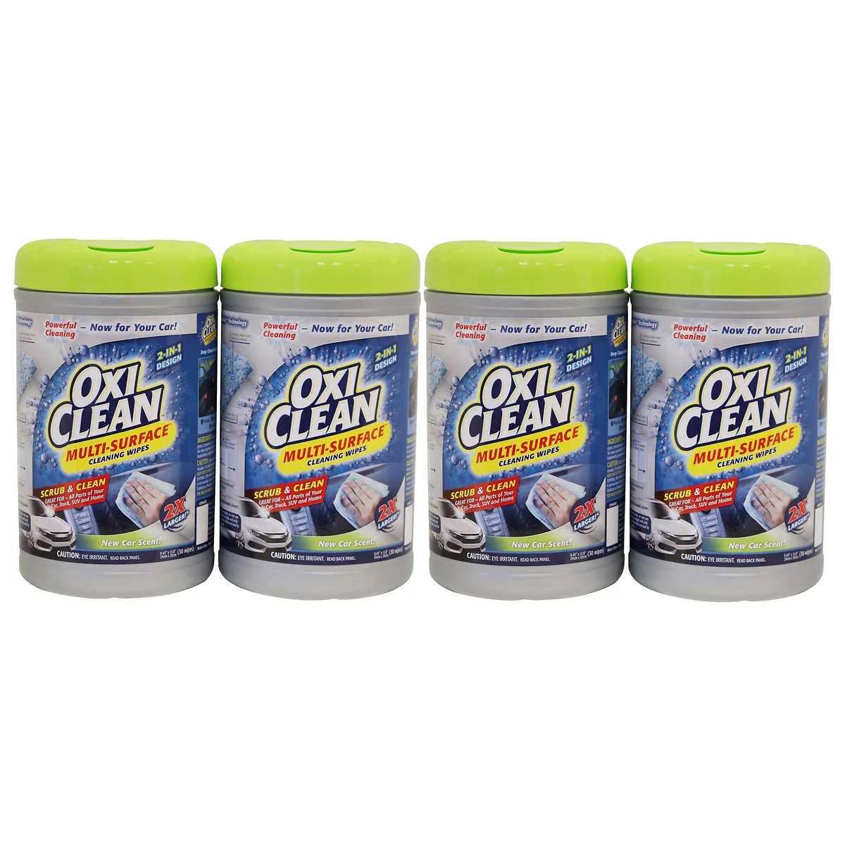 OxiClean Multi-Surface Total Interior Scrub & Clean Wipes, 4-pack - Walmart.com | Walmart (US)