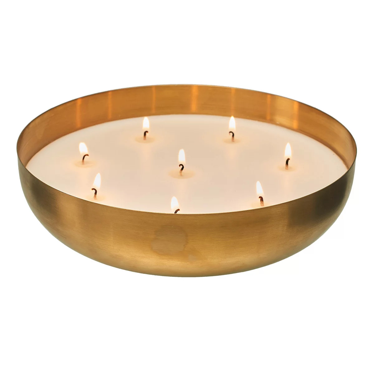 Sonoma Goods For Life® Oversized Gold Bowl Apple Spice Candle | Kohl's