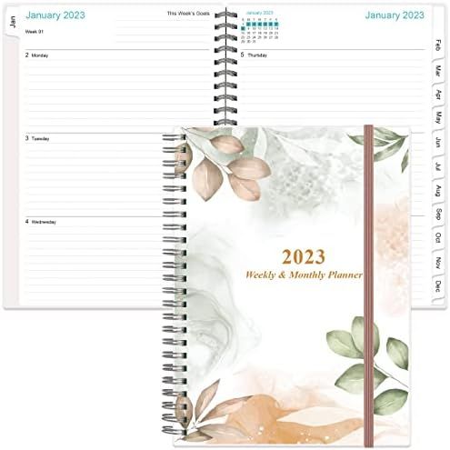 2023 Planner - A5 Weekly & Monthly Planner & Journal to Track Goals, January 2023 - December 2023... | Amazon (US)