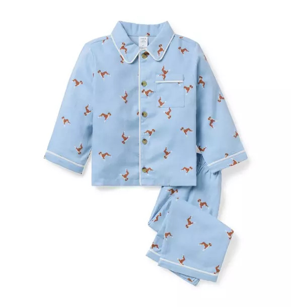 Good Night Classic Pajama In Dog Friends | Janie and Jack